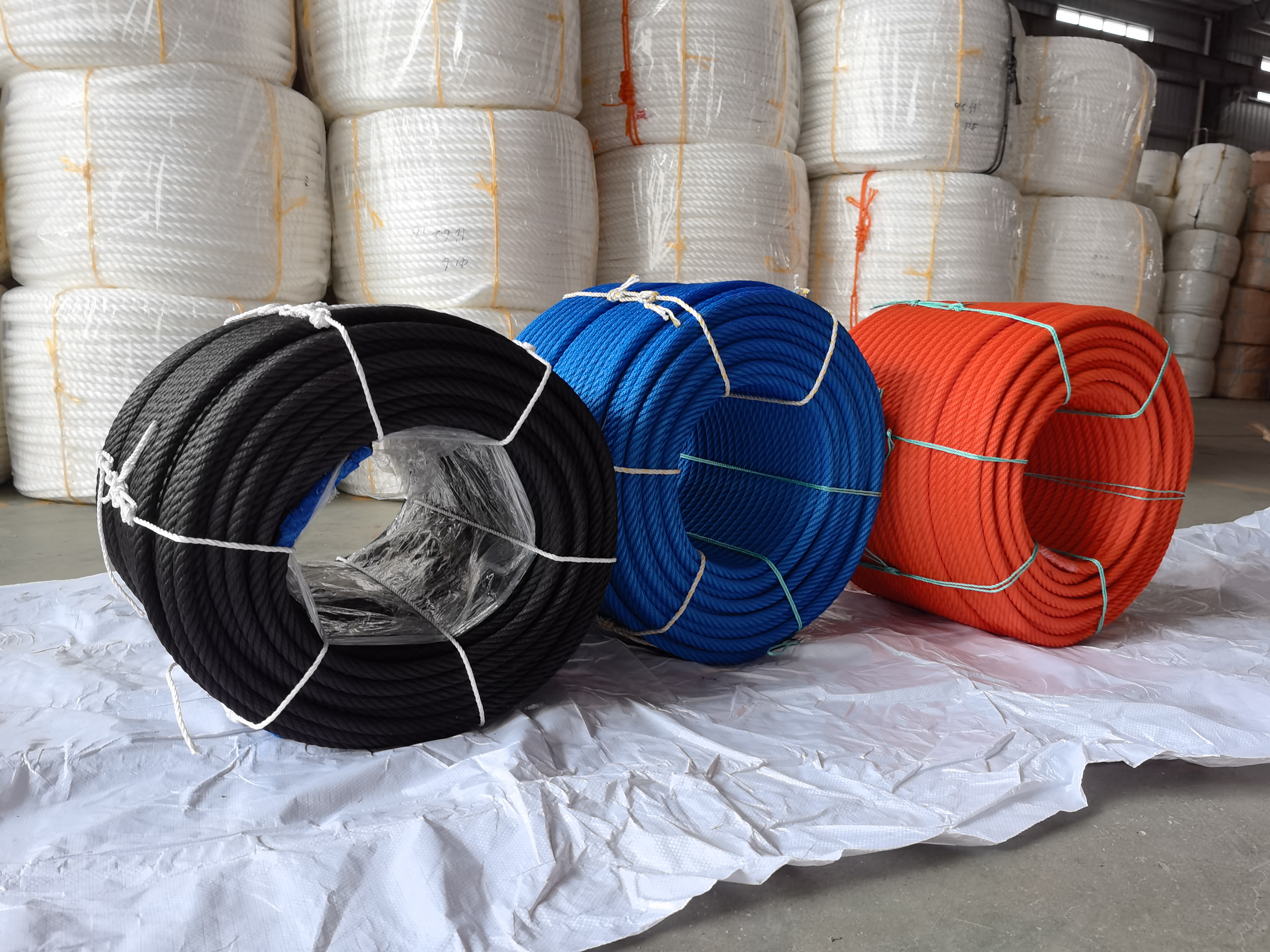 High Strength 6X8 FC/Iwrc Combination Polyester Rope for Playground