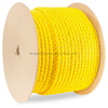 3 Strand Braided Yellow Polyamide(Nylon) Rope
