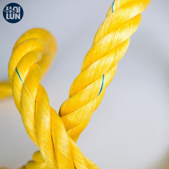 3 Strand Braided PP Danline Rope for Fishing and Mooring