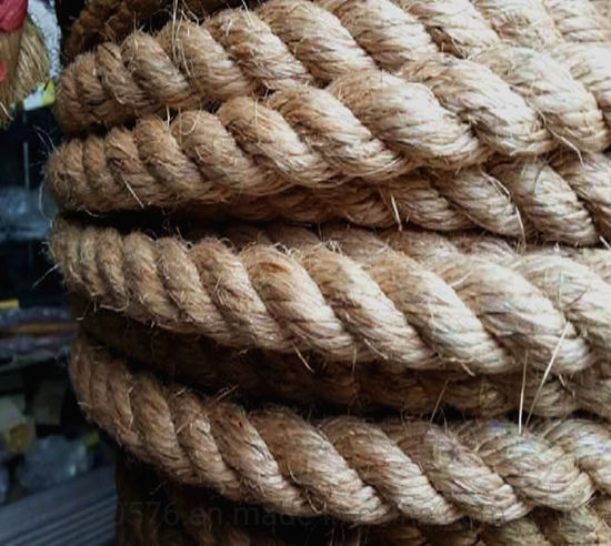 100% Natural Fiber Color Sisal Rope Jute Mooring Rope