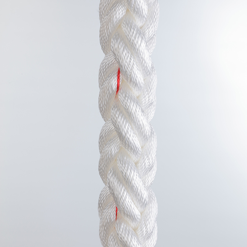 3/6/8/12 Strand 100% Polyester Rope Twist Rope Braided Rope Mooring Rope Marine Rope