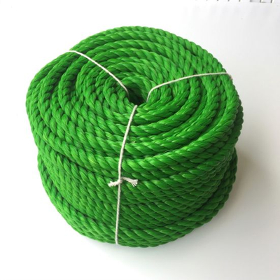 8mmx50m Green Twisted Polypropylene Rope Floating PP Rope Boat Rope Sailing Camping Secure Line Clothes Line