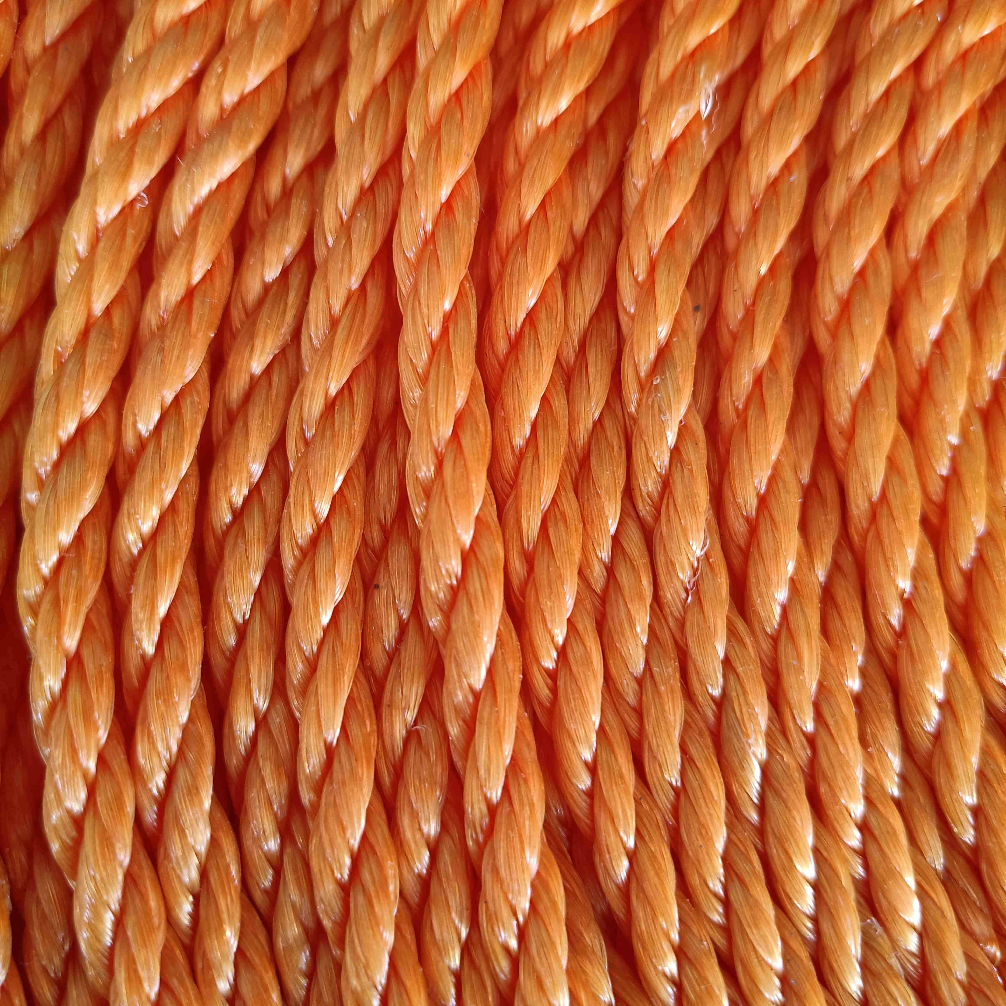 12mm Orange Polyethylene Rope (220m Coil)