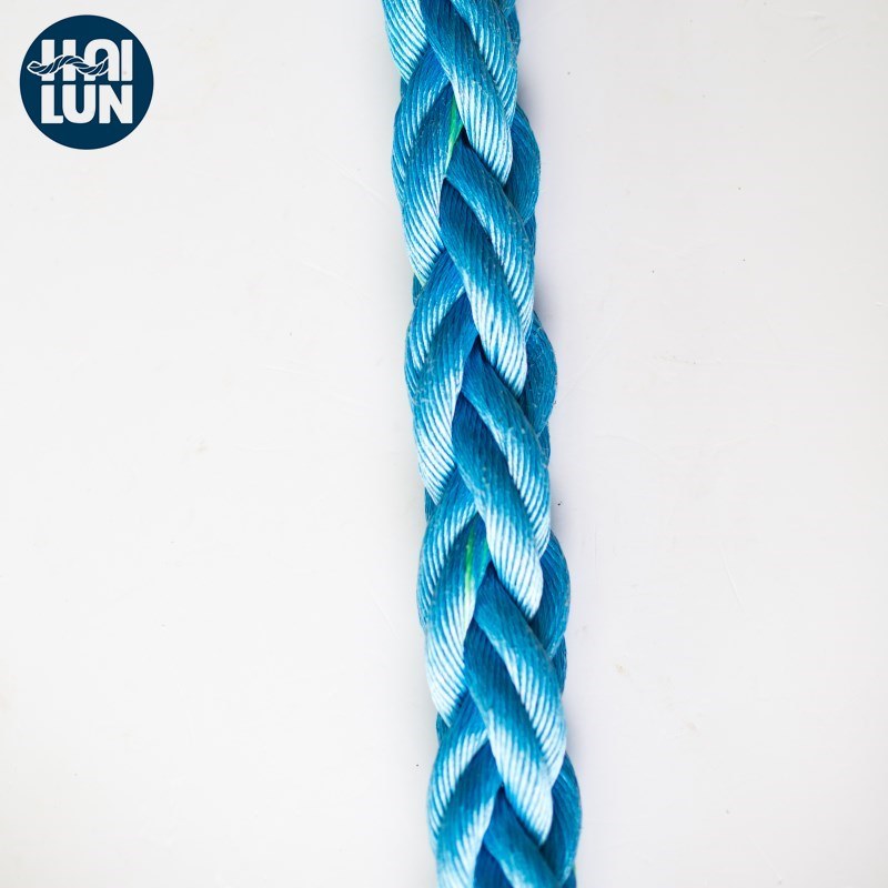 3/8/12 Strand Braided Polypropylene PP Danline Mooring Rope
