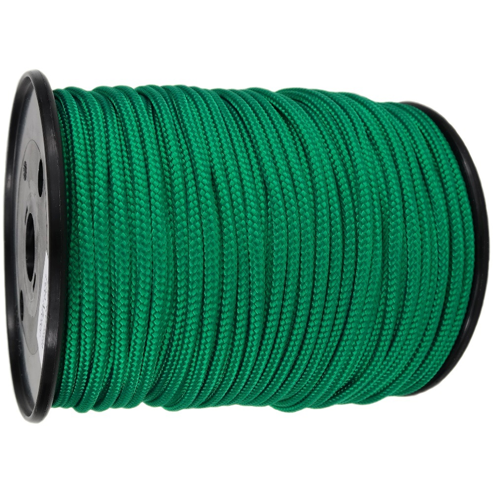 4mm Green Braided Polyestercord X 200m