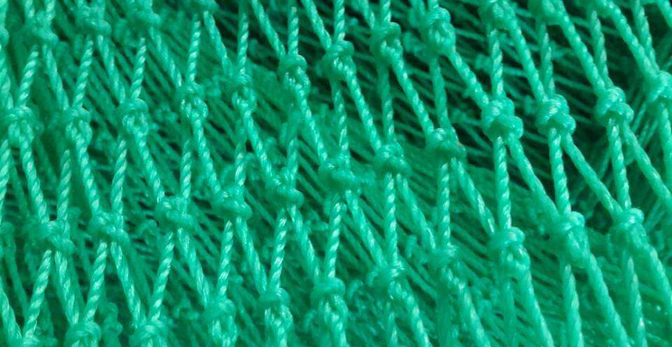 Polyethylene Twisted Green Knotted or Knotless Boad Fishing Net