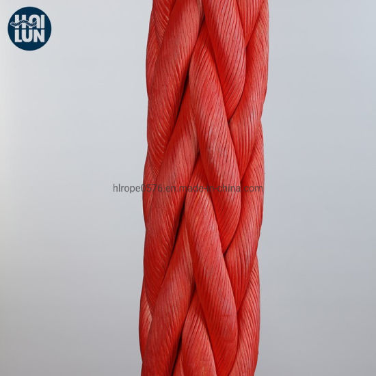 12 Strand Braided Rope Synthetic UHMWPE/Hmpe Rope Towing Rope