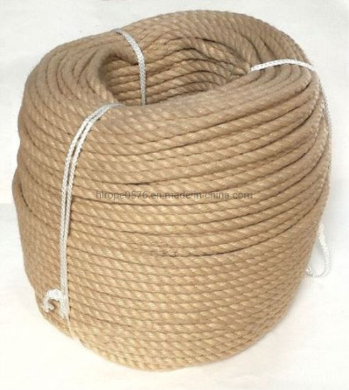3-Strand 8mm Synthetic Hemp Rope Sold on a Bulk Coil of 220m.