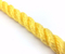 3-Strand Yellow PP Twisted Multifilamnet Rope