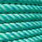Blue or Green Color 3 Strand Twisted PP/PE Rope for Fishing Marine