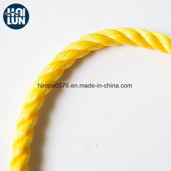 Factory Wholesale Yellow Polypropylene Rope for Mooring