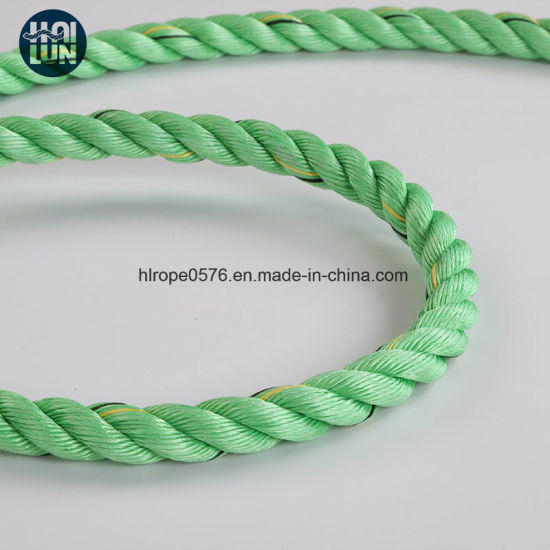 Good Strength 3 Strand PP Danline Mooring and Fishing Rope