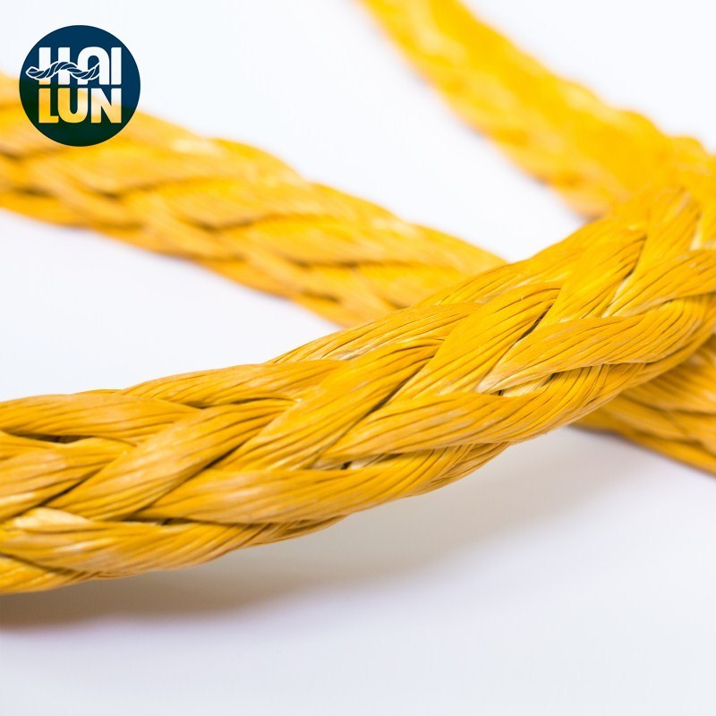 Solid Braided Hmwpe/Hmpe Hawser Mooring Rope