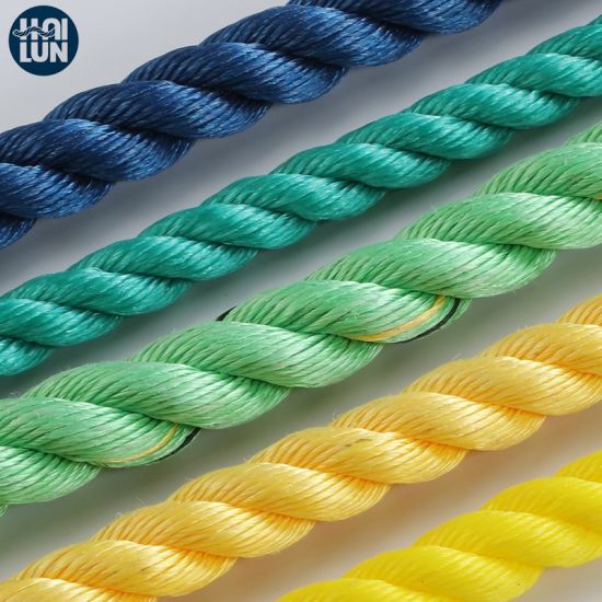 China Factory 3 Strand PP Danline Rope in Good Quality