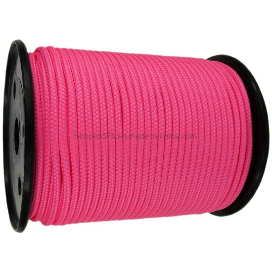 6mm Neon Pink Braided Polypropylene Polyester Multicord