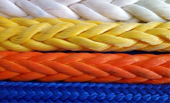 Good Strength Anti-UV Colourful UHMWPE Rope