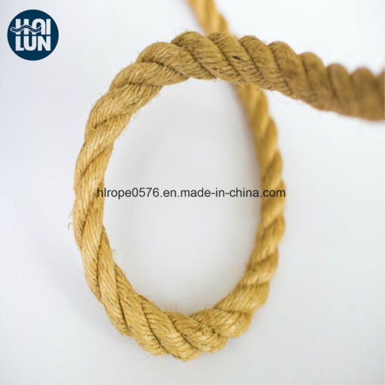 Customized China Factory Direct Supply Twist 3/4 Strand Sisal Rope