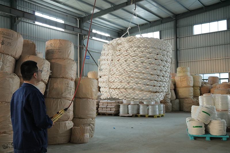 Factory Wholesale 12 Strand UHMWPE/Hmpe Rope for Mooring