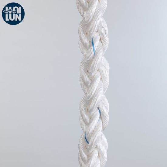 High Strength 8/12 Strand Hawser Polypropylene Rope Marine Towing Rope Mooring Rope