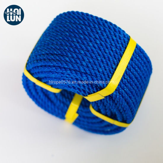 High Strength 3 Strand Hawser Polypropylene PP Mono Monofilament Rope