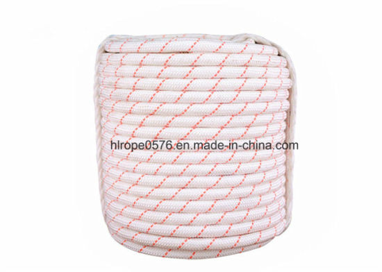 80mm 24 Strand Double Braided Polyester Pet Mooring Hawser Rope