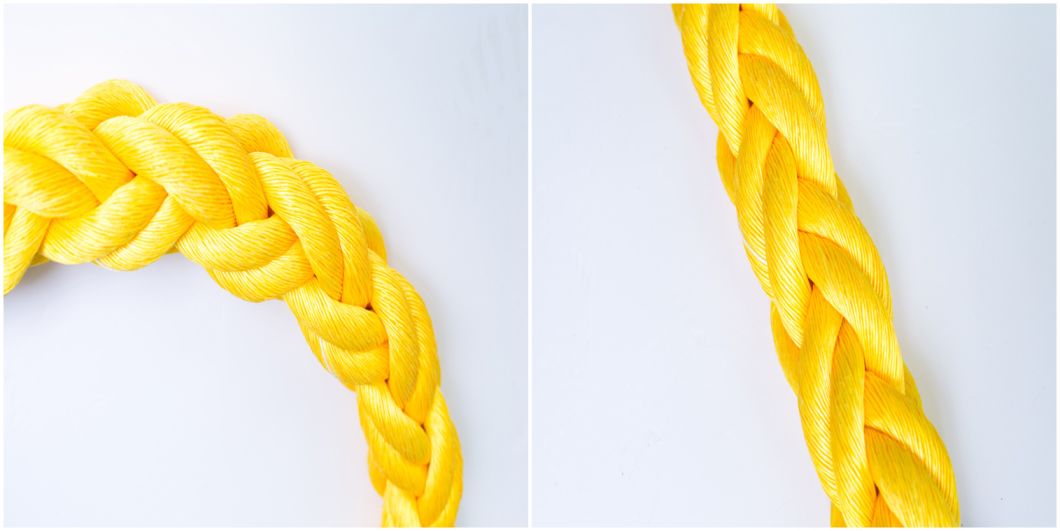Factory Wholesale Yellow Polypropylene Rope for Mooring