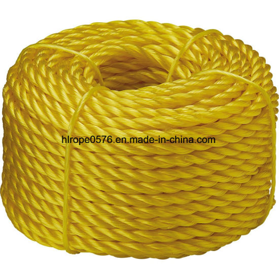 3 Strand Fiber Ropes Mooring Rope Polypropylene Rope Marine Rope Fishing Rope