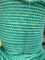 3 Strand 16mm PP Nylon Braided Green Rope Fishing Rope