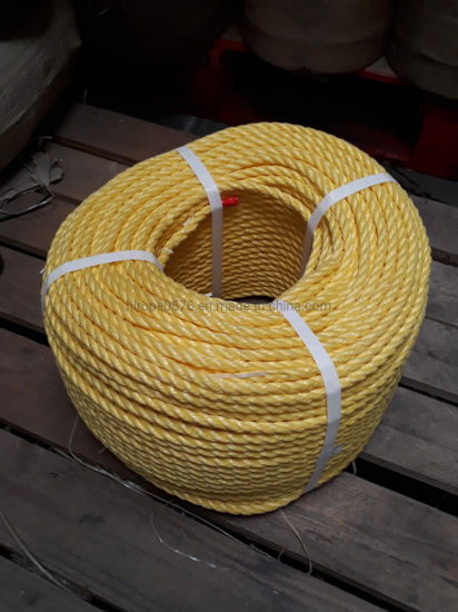 10mm Yellow Polypropylene Rope (220m Coil)