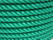 Green 3 Strand Hawser Polypropylene Polysteel Marine Towing for Mooring Rope