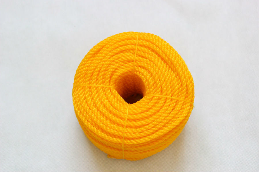 3strand Twist PE Colored Rope in Coil