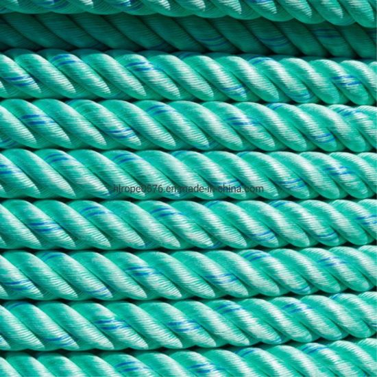 3 Strand Green PP Rope Polypropylene Rope Fishing Rope