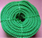 3-Strand Fiber Ropes Polyethylene Rope Mooring Rope Green
