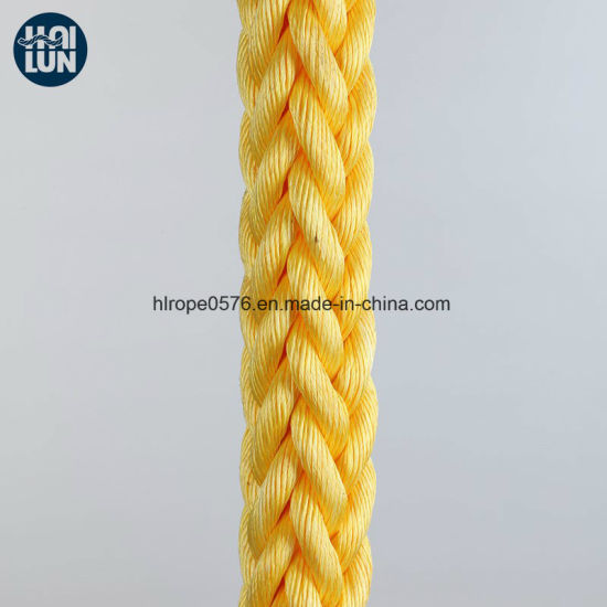 3/8/12 Strand Braided Polypropylene PP Danline Mooring Rope
