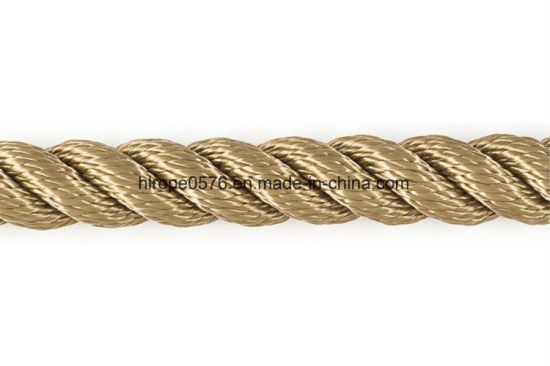 3 Strand Twisted PP /Polyamide/Nylon/Polyester/Polypropylene Rock Climbing and Static Rope