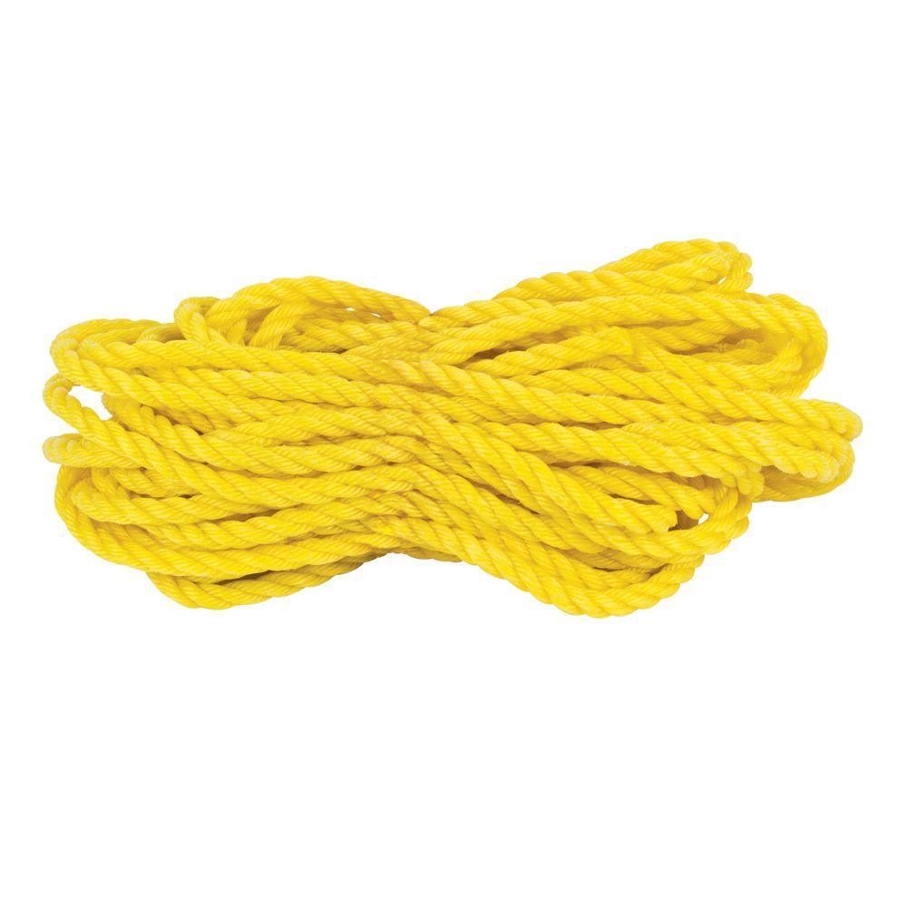 3-Strand Polypropylene Filament Rope Mooring Rope 3/8