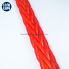 12 Strand Synthetic UHMWPE/Hmpe Hmwpe Rope Winch Rope Marine Rope for Mooring Offshore