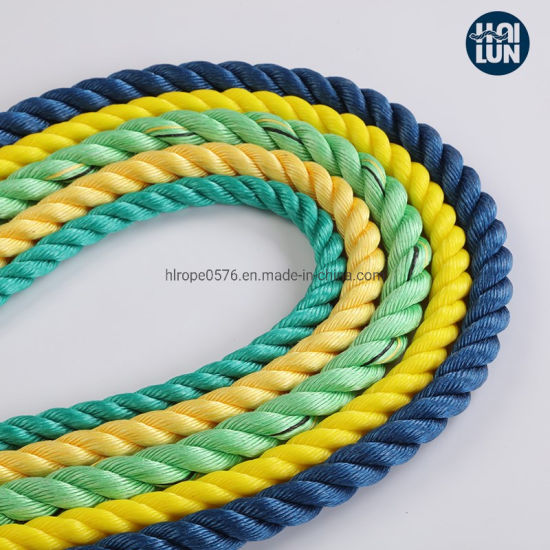 3/8 Strand PP Rope Polypropylene Rope Danline Rope for Fishing and Mooring