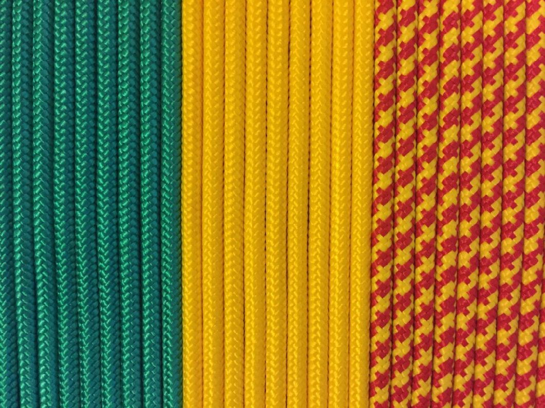 Polypropylene Floating Rope/Safety Line Braid on Braid English Braids 7mm