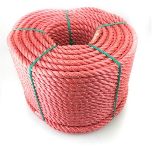 32mm Red Polypropylene Rope 220 Metre Coil