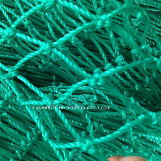 Polyethylene Twisted Green Knotted or Knotless Boad Fishing Net