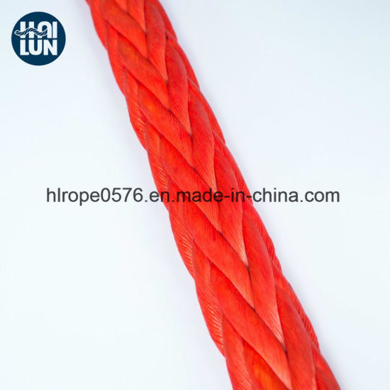 Wear-Resisting 12 Strand UHMWPE/Hmpe/Hmwpe Rope for Mooring
