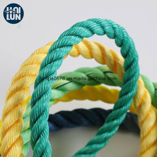 3/8/12 Strand Braided Polypropylene PP Danline Mooring Rope