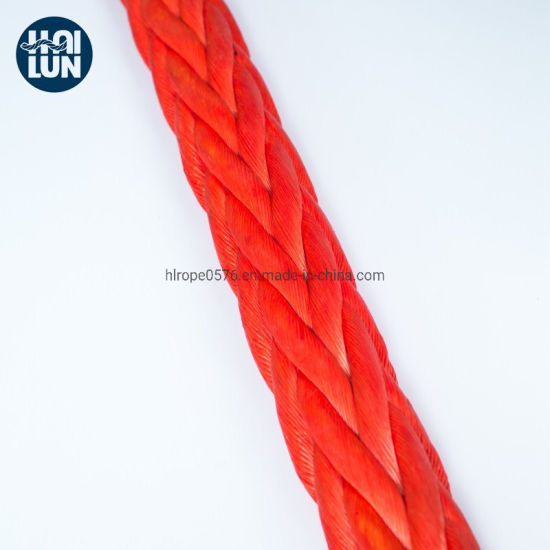 12 Strand UHMWPE/Hmpe Hmwpe Rope Winch Rope Marine Rope