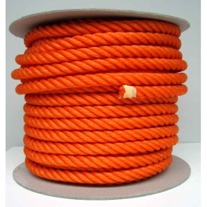 High Quality 3/4 Strand Polypropylene PP/PE Twist Danline Rope