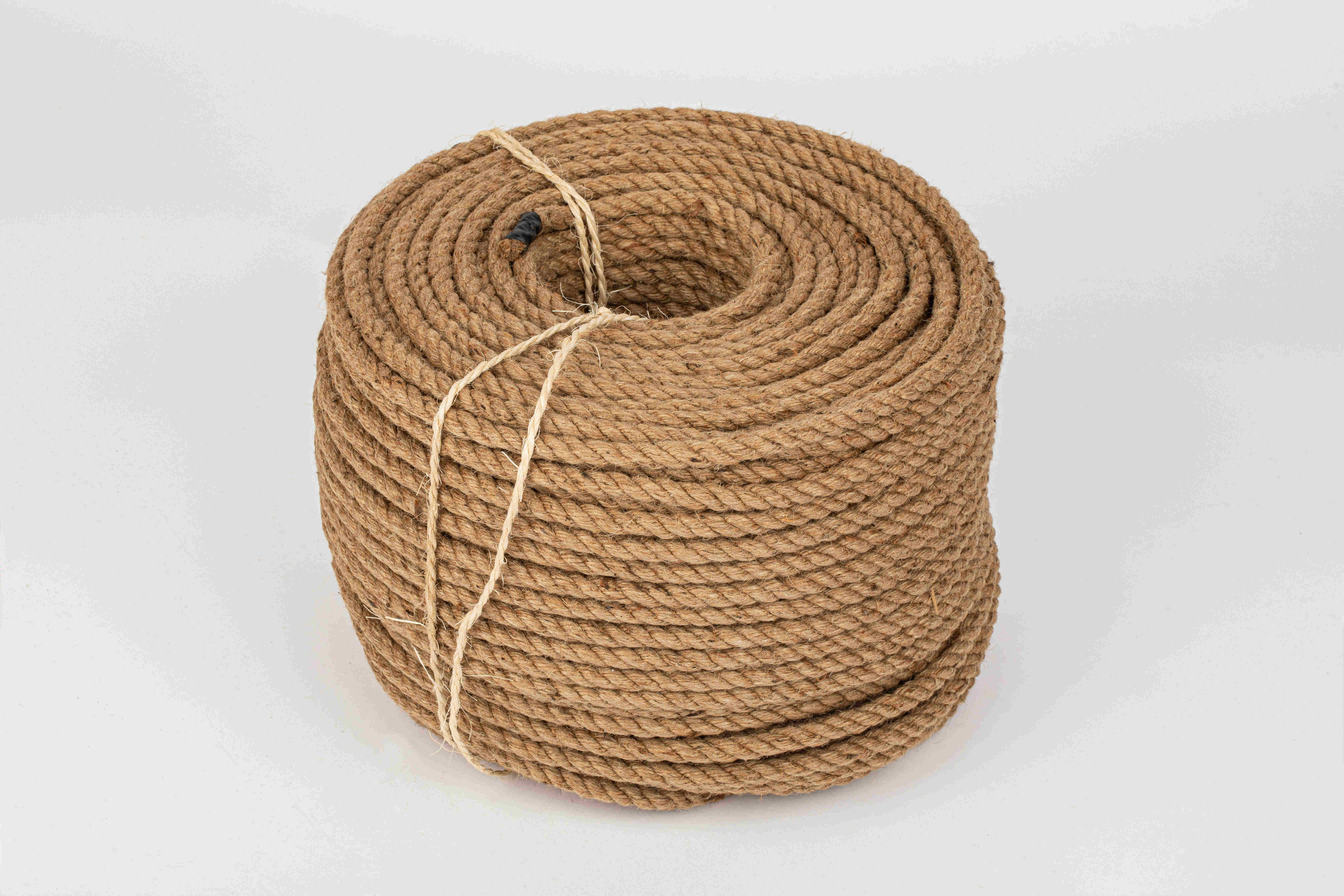 High Density Factory Wholesale 3/4 Strand Natural Jute Rope Buy