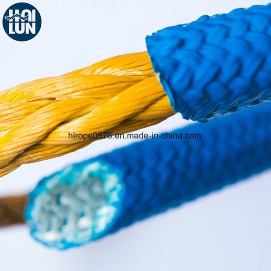 Dynamic Powerful Hmwpe/Hmpe Rope for Mooring